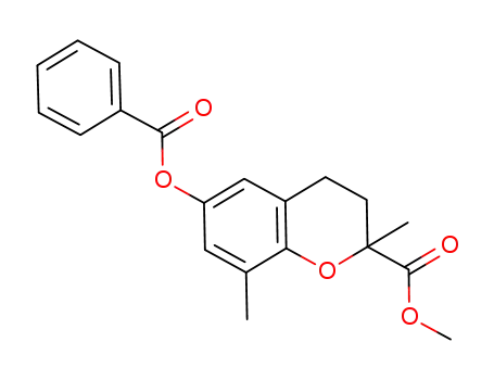 methyl 2,8-dimethyl-6-benzoyloxychroman-2-carboxylate