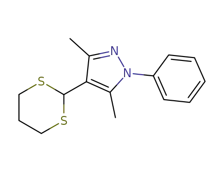 3,5-디메틸-4-(1,3-디티안-일)-1-페닐피라졸