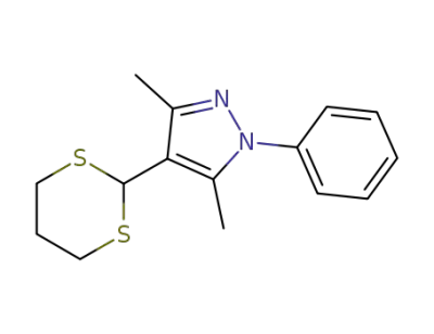 3,5-디메틸-4-(1,3-디티안-일)-1-페닐피라졸