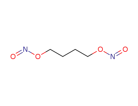 Molecular Structure of 33025-64-8 (1,4-bis-nitrosooxy-butane)