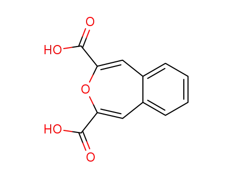 Molecular Structure of 92024-90-3 (benz[<i>d</i>]oxepin-2,4-dicarboxylic acid)