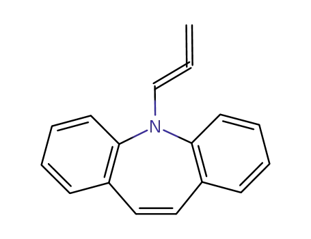 Molecular Structure of 152700-38-4 (5-Propa-1,2-dienyl-5H-dibenzo[b,f]azepine)