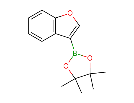 Molecular Structure of 796851-30-4 (3-(4,4,5,5-tetramethyl-1,3,2-dioxaborolan-2-yl)benzo[b]furan)