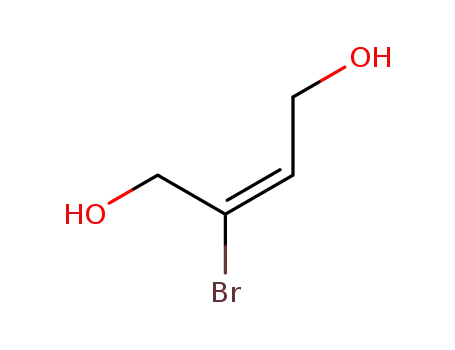 Molecular Structure of 195619-38-6 ((E)-2-bromo-2-butene-1,4-diol)