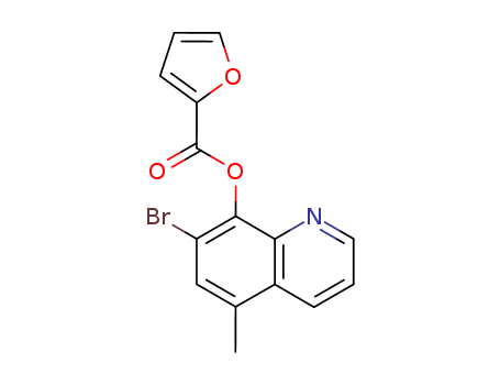 2-Furancarboxylic acid,7-bromo-5-methyl-8-quinolinyl ester