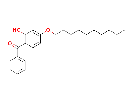 Molecular Structure of 2162-63-2 (4-decyloxy-2-hydroxybenzophenone)