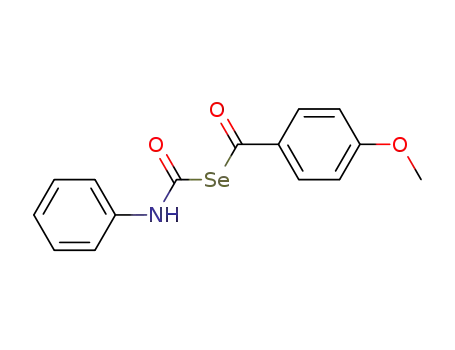 4-methoxybenzoyl N-phenylcarbamoyl selenide