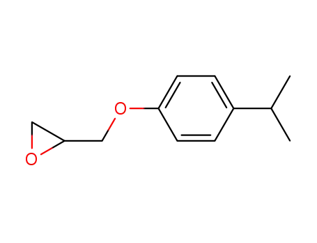 Molecular Structure of 2210-72-2 ([(p-isopropylphenoxy)methyl]oxirane)