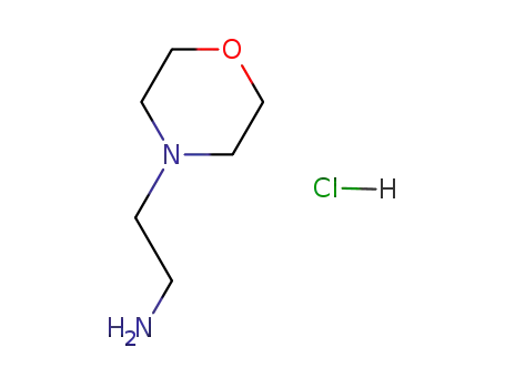 Molecular Structure of 90746-30-8 (4-(2-aminoethyl)morpholine hydrochloride)
