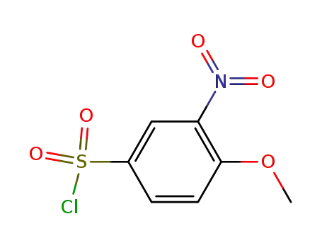 4- 메 톡시 -3- 니트로 벤젠 설 포닐 클로라이드