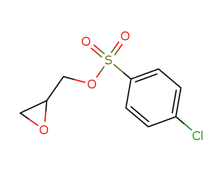 Molecular Structure of 91367-13-4 (oxiran-2-ylmethyl 4-chlorobenzenesulfonate)