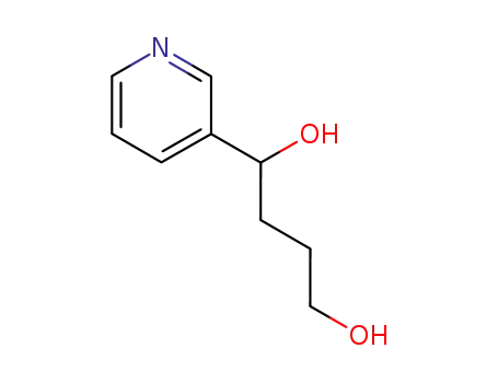 Molecular Structure of 76014-83-0 (1-(3-Pyridyl)-1,4-butanediol)