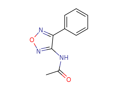 Molecular Structure of 10349-15-2 (Acetamide, N-(4-phenyl-1,2,5-oxadiazol-3-yl)-)