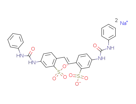 Molecular Structure of 2606-93-1 (Fluorescent Brightener 30)