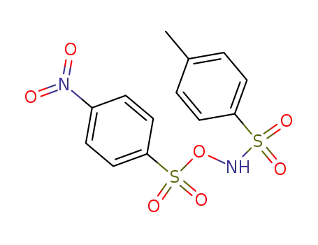 N-(4-Nitro-benzolsulfonyloxy)-toluol-4-sulfonamid