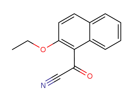 2-Aethoxy-naphthoyl-<sup>(1)</sup>-cyanid