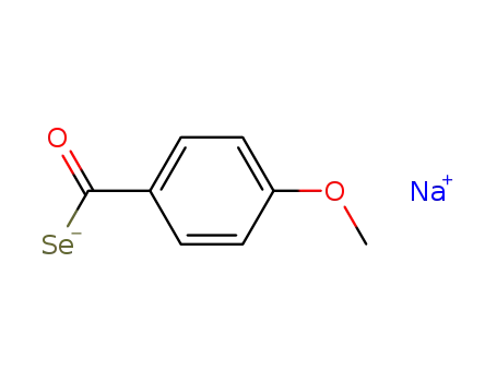 Benzenecarboselenoic acid, 4-methoxy-, sodium salt