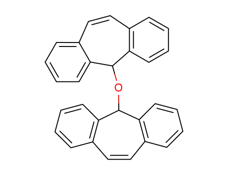 5-<(5H-dibenzo<a,d>cyclohepten-5-yl)oxy>-5H-dibenzo<a,d>cycloheptene