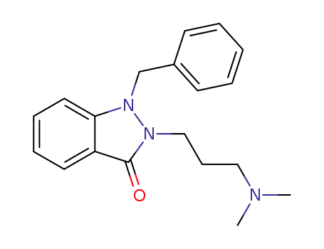 Molecular Structure of 52413-42-0 (1-benzyl-2-[3-(dimethylamino)propyl]-1,2-dihydro-3H-indazol-3-one)