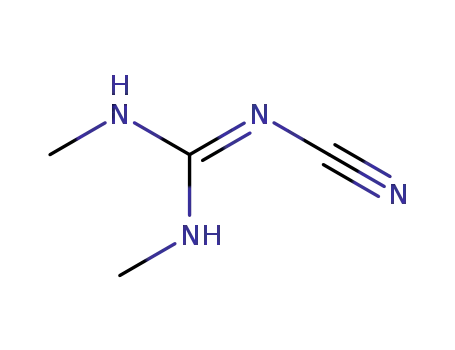N-시아노-N',N"-디메틸구아니딘