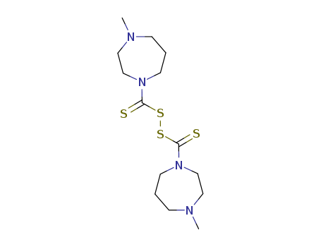 1H-1,4-Diazepine,1,1'-(dithiodicarbonothioyl)bis[hexahydro-4-methyl- (9CI)