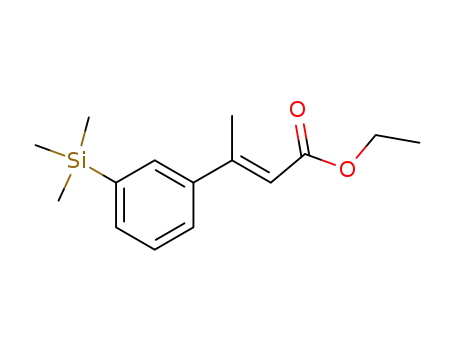2-Butenoic acid, 3-[3-(trimethylsilyl)phenyl]-, ethyl ester, (E)-