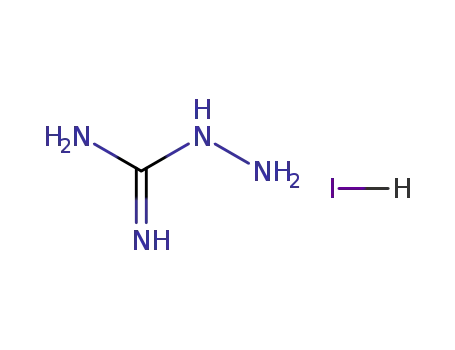 Molecular Structure of 133082-93-6 (aminoguanidine hydroiodide)