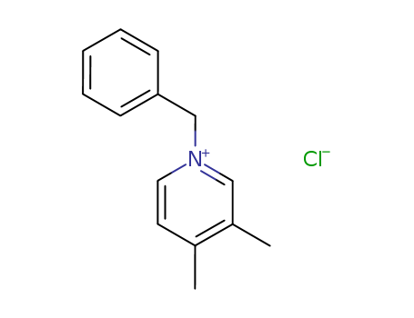 Pyridinium,3,4-dimethyl-1-(phenylmethyl)-, chloride (1:1)
