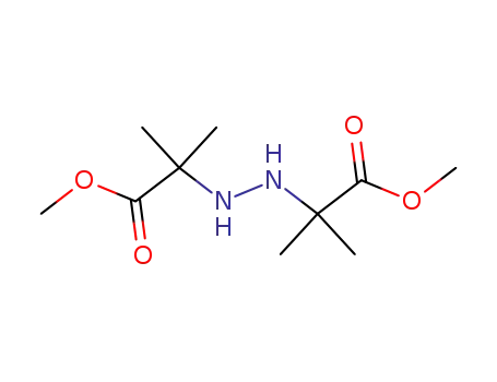 Molecular Structure of 199590-95-9 (dimethyl 2,2'-hydrazinobisisobutyrate)