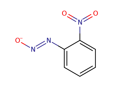 E 2-nitrobenzenediazotate anion