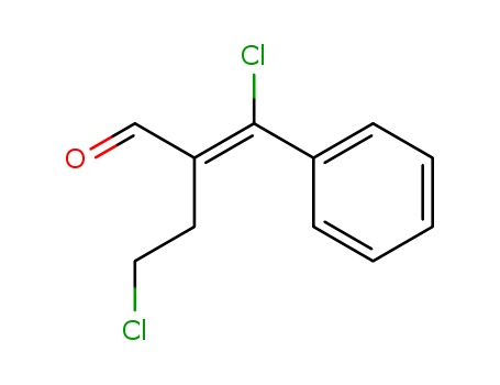 4-chloro-2-[chloro(phenyl)methylidene]butanal