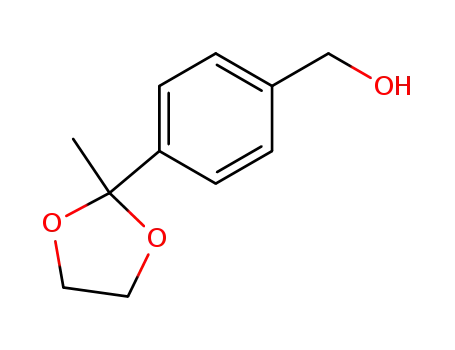 Benzenemethanol, 4-(2-methyl-1,3-dioxolan-2-yl)-