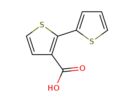 Molecular Structure of 19783-52-9 ([2,2'-bithiophene]-3-carboxylic acid)