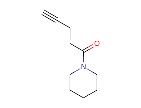 Piperidine, 1-(1-oxo-4-pentynyl)-