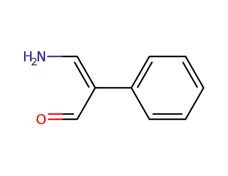 3-cis-Amino-2-phenyl-acrylaldehyd
