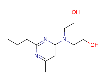 Ethanol,2,2'-[(6-methyl-2-propyl-4-pyrimidinyl)imino]bis-