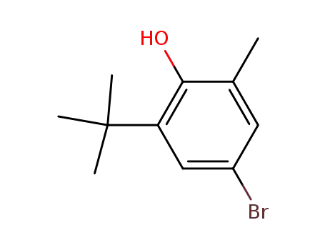 Phenol, 4-bromo-2-(1,1-dimethylethyl)-6-methyl-