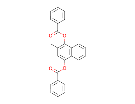 1,4-Naphthalenediol,2-methyl-, 1,4-dibenzoate