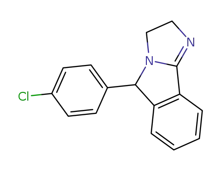 Molecular Structure of 23915-22-2 (3H-Imidazo[2,1-a]isoindole,5-(4-chlorophenyl)-2,5-dihydro-)