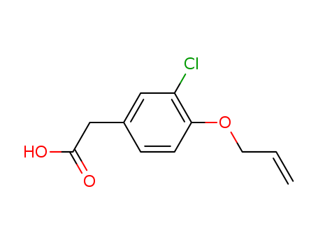 Benzeneacetic acid,3-chloro-4-(2-propen-1-yloxy)-