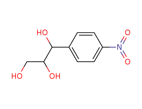 Molecular Structure of 2207-68-3 (1-(4-Nitrophenyl)glycerol)