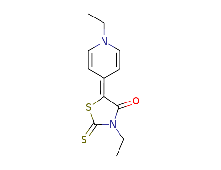 4-Thiazolidinone,3-ethyl-5-(1-ethyl-4(1H)-pyridinylidene)-2-thioxo-