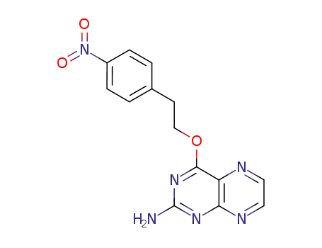 4-[2-(4-nitrophenyl)ethoxy]pteridin-2-amine