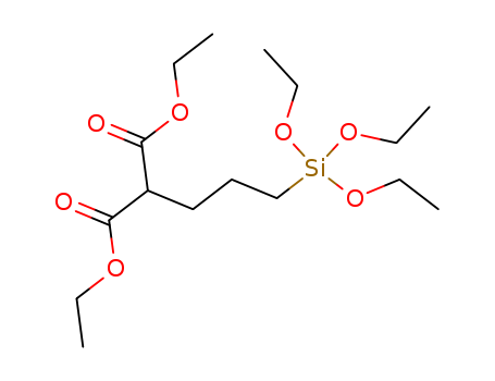 Propanedioic acid,2-[3-(triethoxysilyl)propyl]-, 1,3-diethyl ester