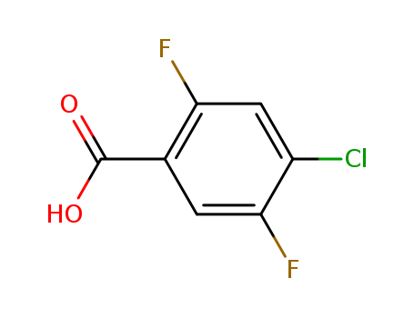 4-Chloro-2,5-difluorobenzoic acid manufacture