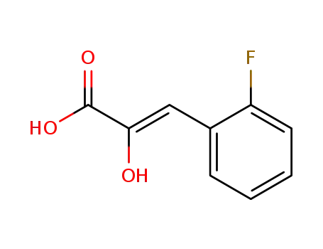 2-Propenoic acid, 3-(2-fluorophenyl)-2-hydroxy-, (2Z)-