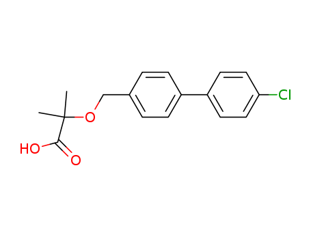 Propanoic acid,2-[(4'-chloro[1,1'-biphenyl]-4-yl)methoxy]-2-methyl-