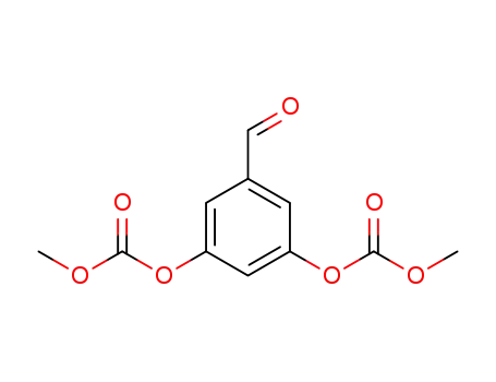 3,5-bis-methoxycarbonyloxy-benzaldehyde