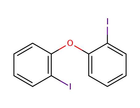 Molecular Structure of 102391-49-1 (Benzene, 1,1'-oxybis[2-iodo-)