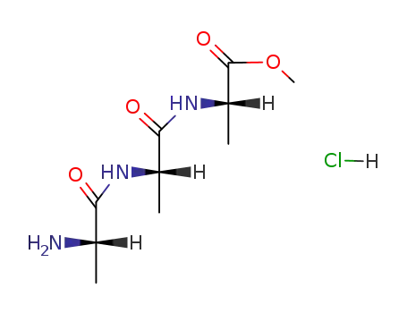 Molecular Structure of 41036-27-5 (ala-ala-ala methyl ester acetate)